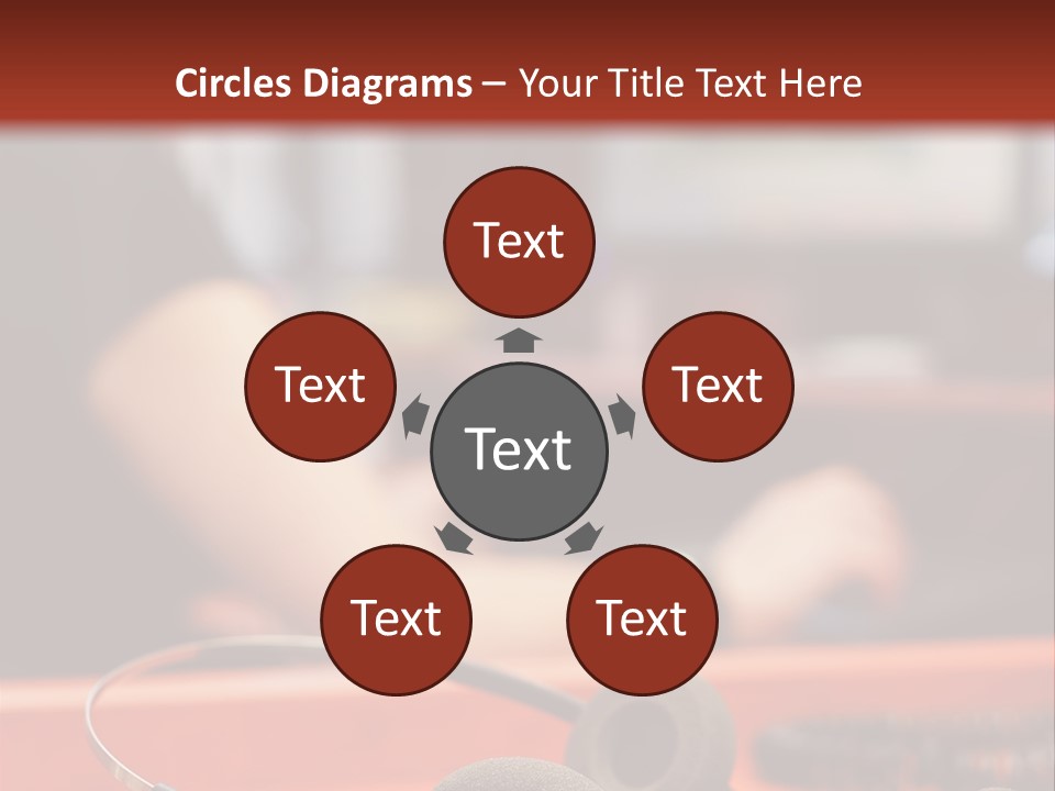 Consultant Sales Phone PowerPoint Template