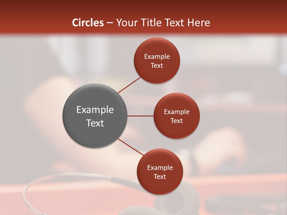 Consultant Sales Phone PowerPoint Template