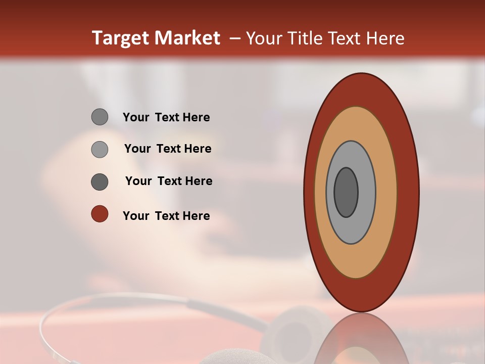 Consultant Sales Phone PowerPoint Template