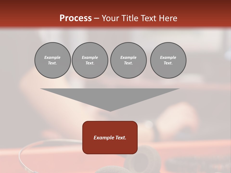 Consultant Sales Phone PowerPoint Template