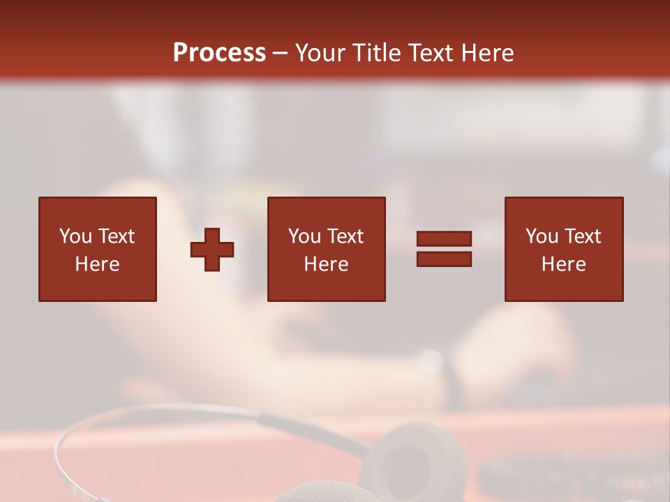 Consultant Sales Phone PowerPoint Template