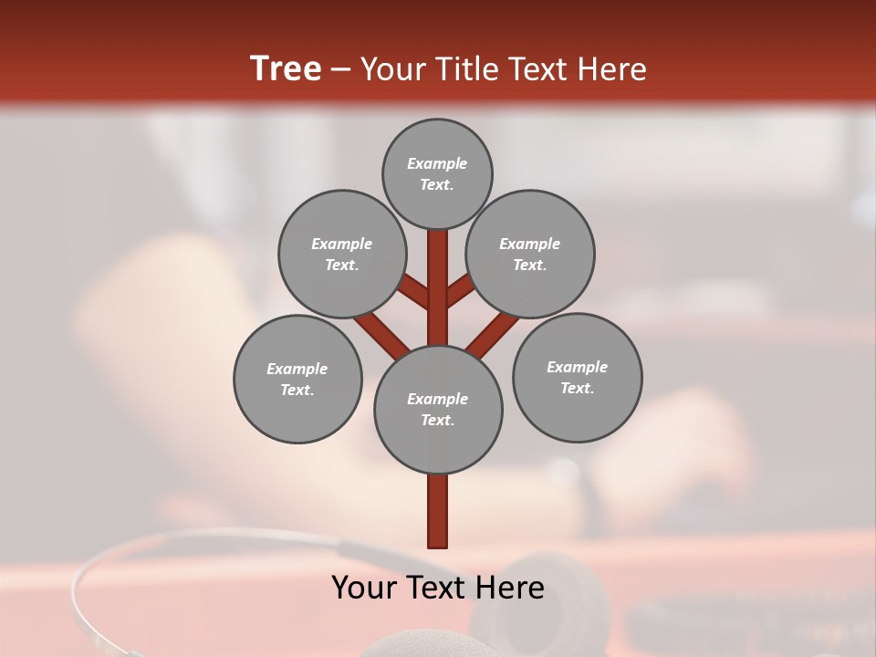 Consultant Sales Phone PowerPoint Template