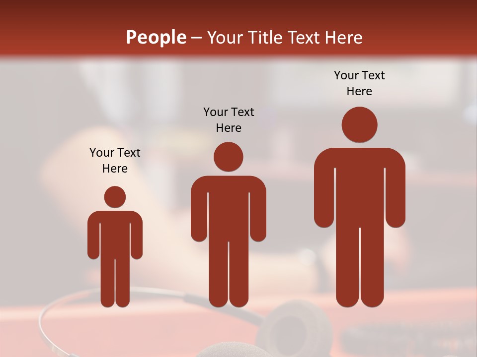 Consultant Sales Phone PowerPoint Template