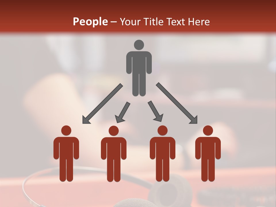 Consultant Sales Phone PowerPoint Template