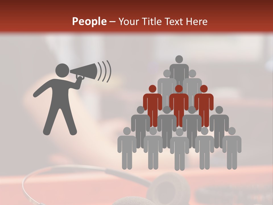 Consultant Sales Phone PowerPoint Template