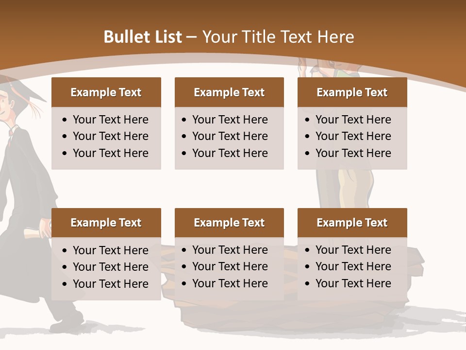 Moving Out Walking Older Woman PowerPoint Template