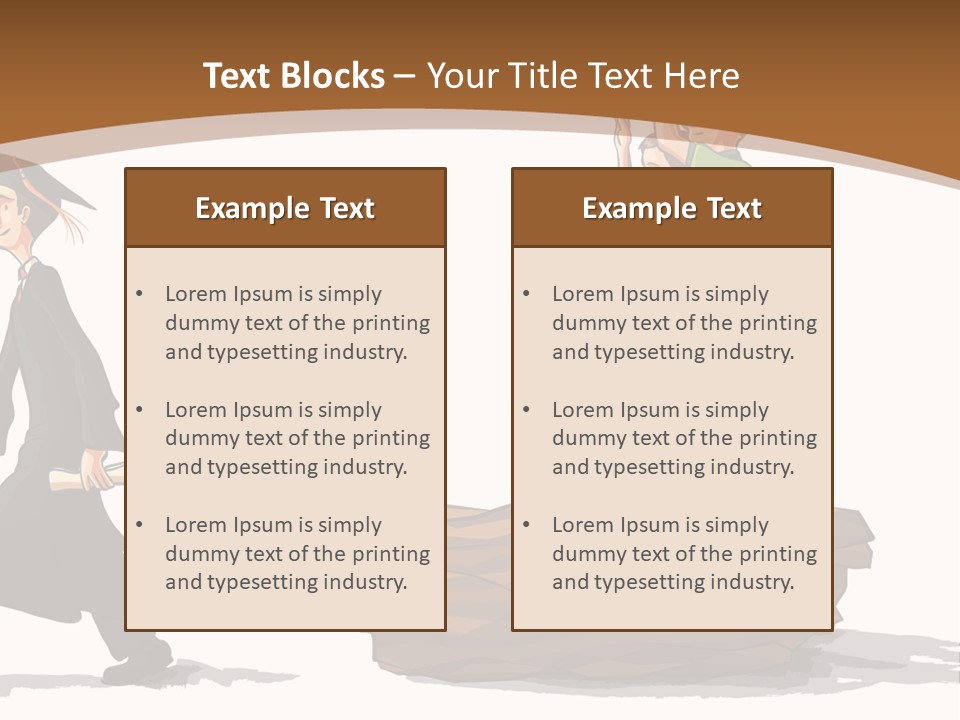 Moving Out Walking Older Woman PowerPoint Template