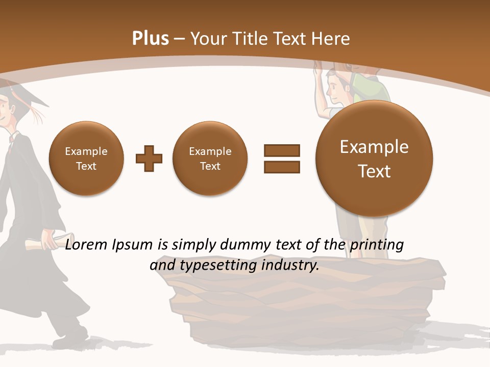Moving Out Walking Older Woman PowerPoint Template