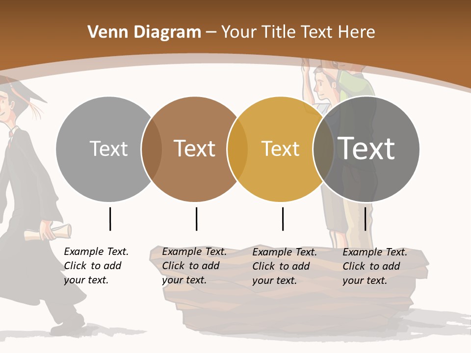 Moving Out Walking Older Woman PowerPoint Template