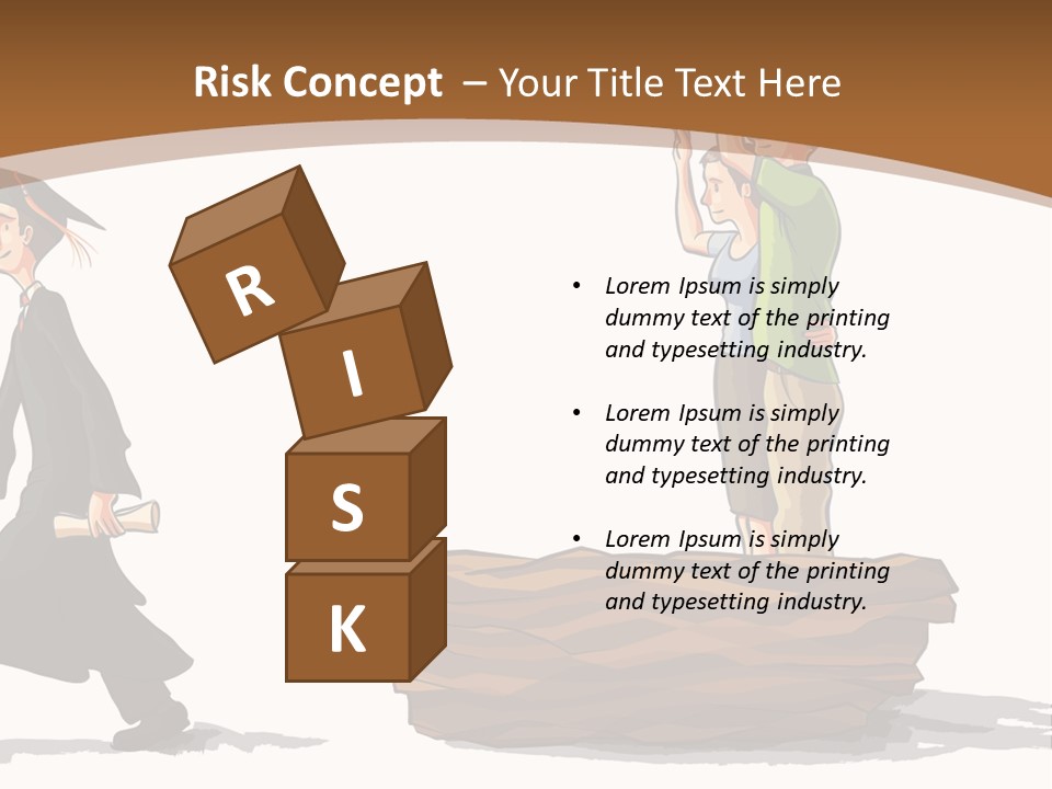 Moving Out Walking Older Woman PowerPoint Template