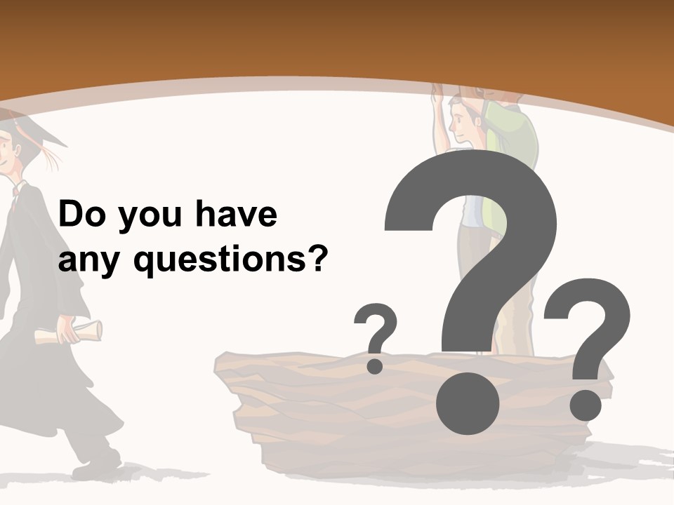 Moving Out Walking Older Woman PowerPoint Template