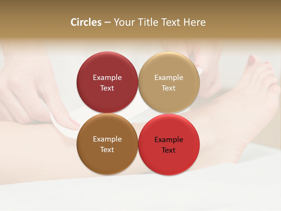 Shin Leg Epilation PowerPoint Template
