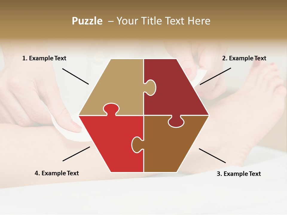 Shin Leg Epilation PowerPoint Template