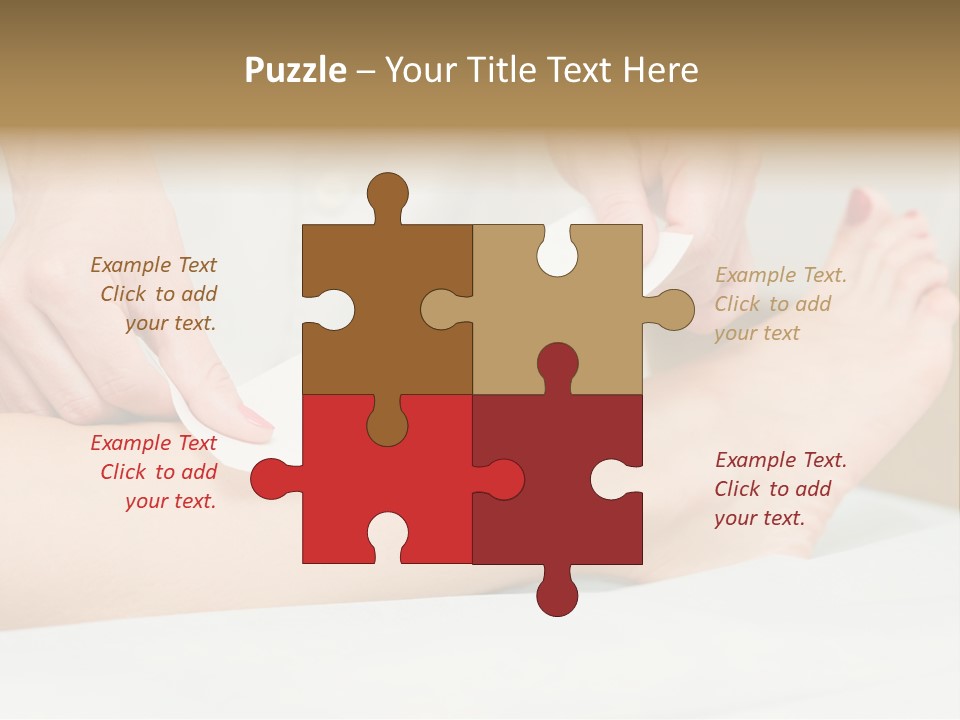 Shin Leg Epilation PowerPoint Template