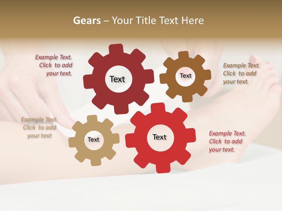 Shin Leg Epilation PowerPoint Template