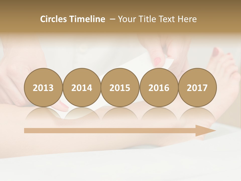 Shin Leg Epilation PowerPoint Template