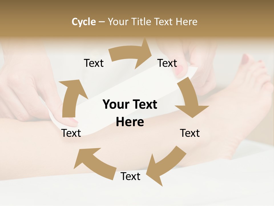 Shin Leg Epilation PowerPoint Template