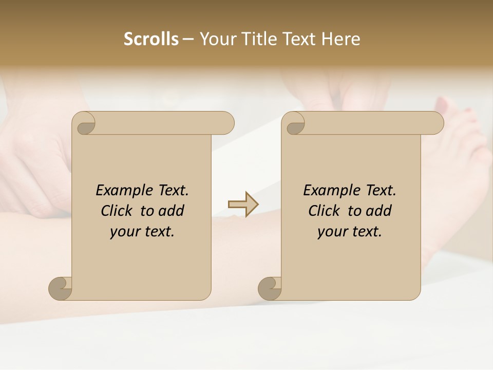 Shin Leg Epilation PowerPoint Template