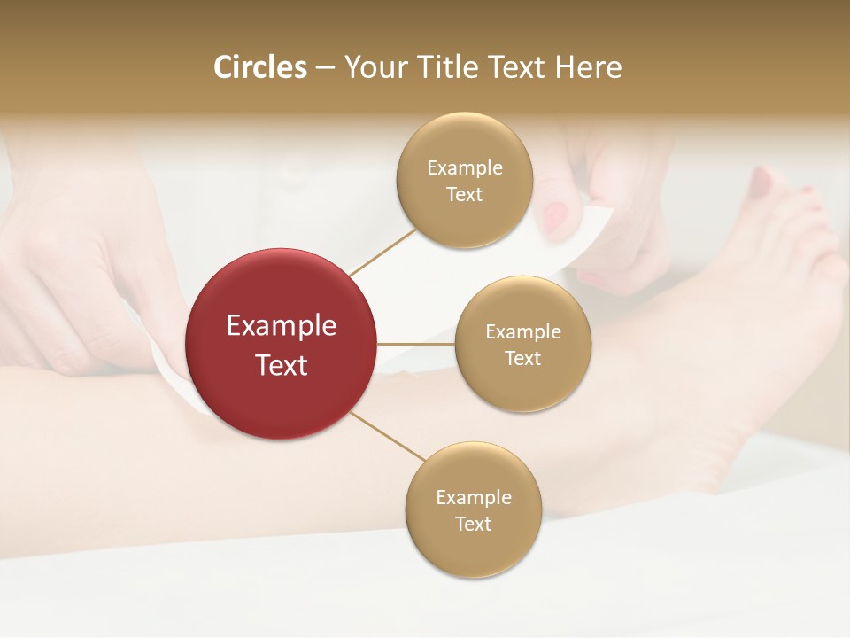 Shin Leg Epilation PowerPoint Template