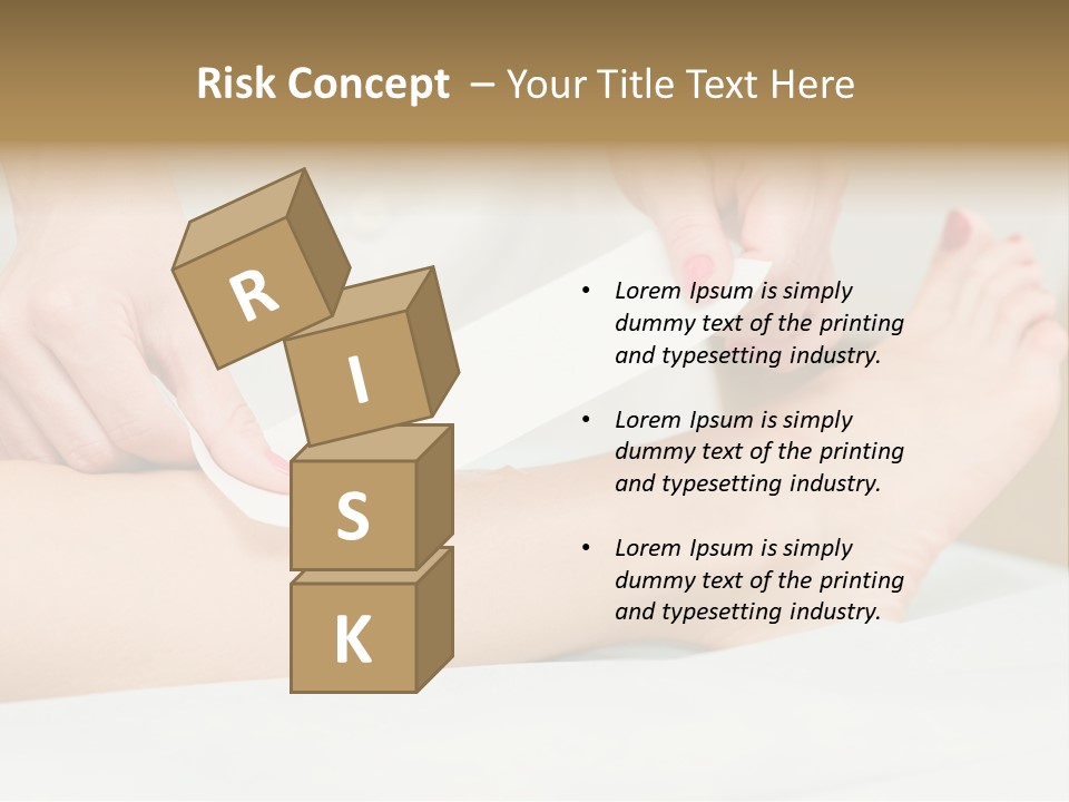 Shin Leg Epilation PowerPoint Template