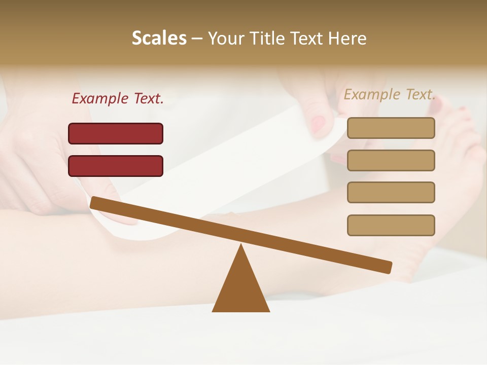 Shin Leg Epilation PowerPoint Template