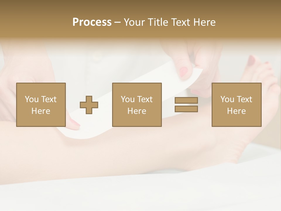 Shin Leg Epilation PowerPoint Template