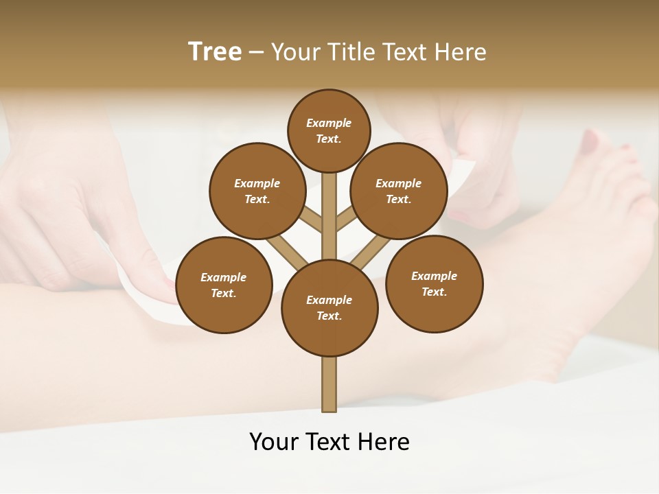 Shin Leg Epilation PowerPoint Template
