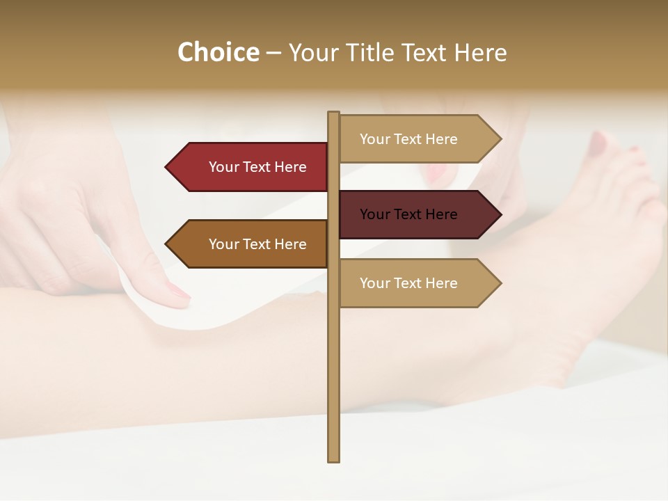 Shin Leg Epilation PowerPoint Template