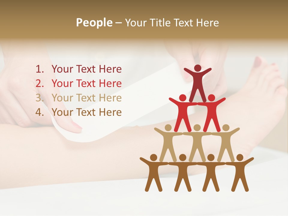 Shin Leg Epilation PowerPoint Template