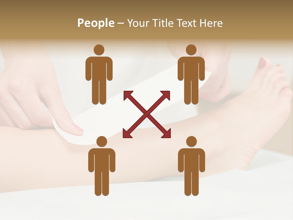 Shin Leg Epilation PowerPoint Template