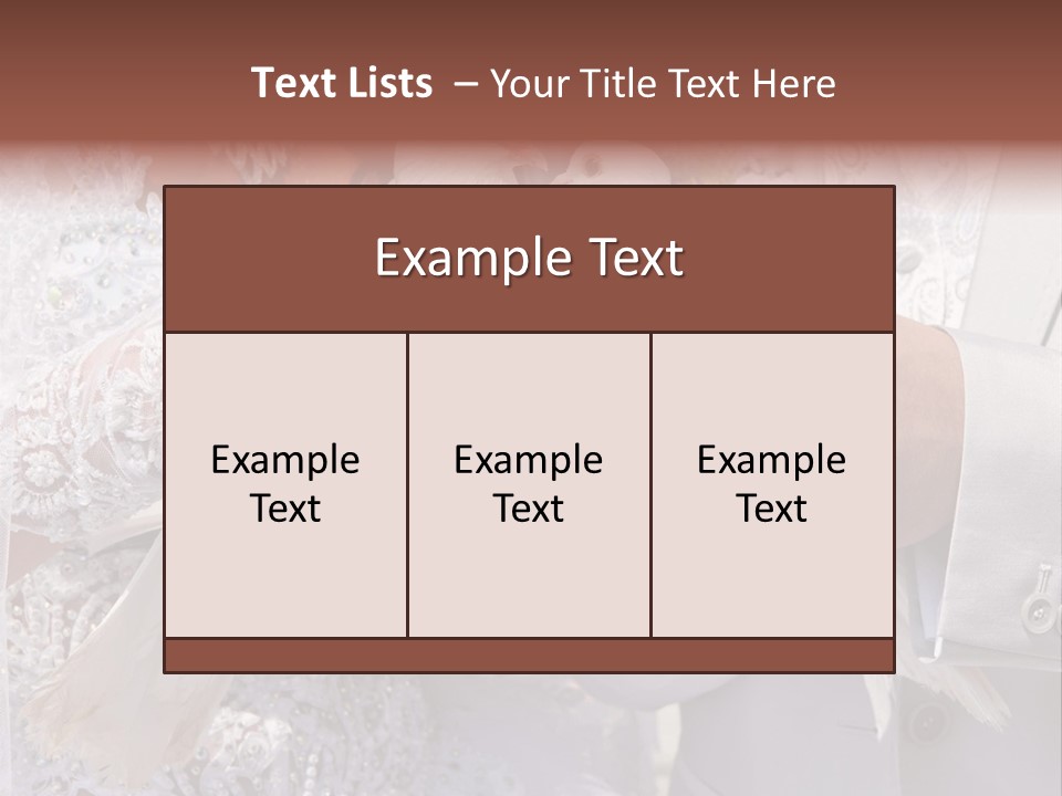 Happy Newlywed Ceremony PowerPoint Template