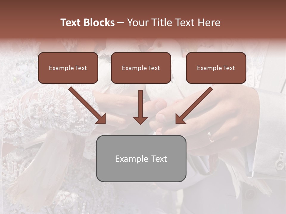 Happy Newlywed Ceremony PowerPoint Template
