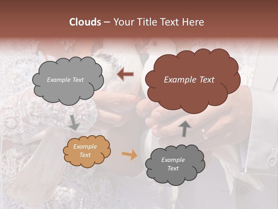 Happy Newlywed Ceremony PowerPoint Template