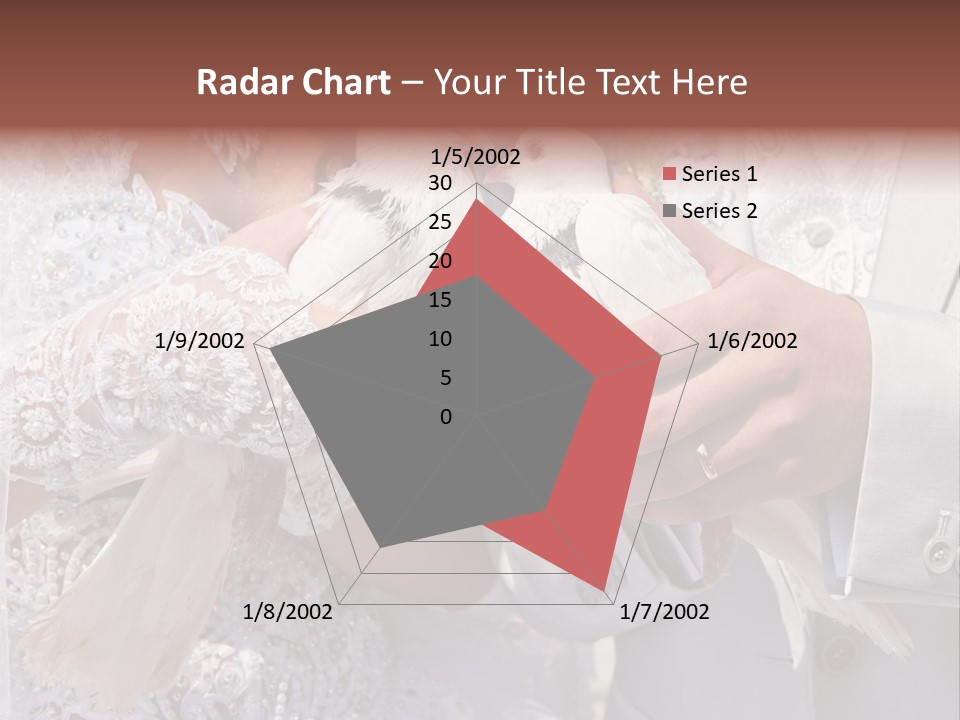 Happy Newlywed Ceremony PowerPoint Template