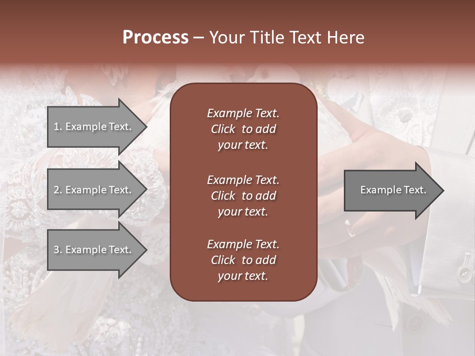Happy Newlywed Ceremony PowerPoint Template