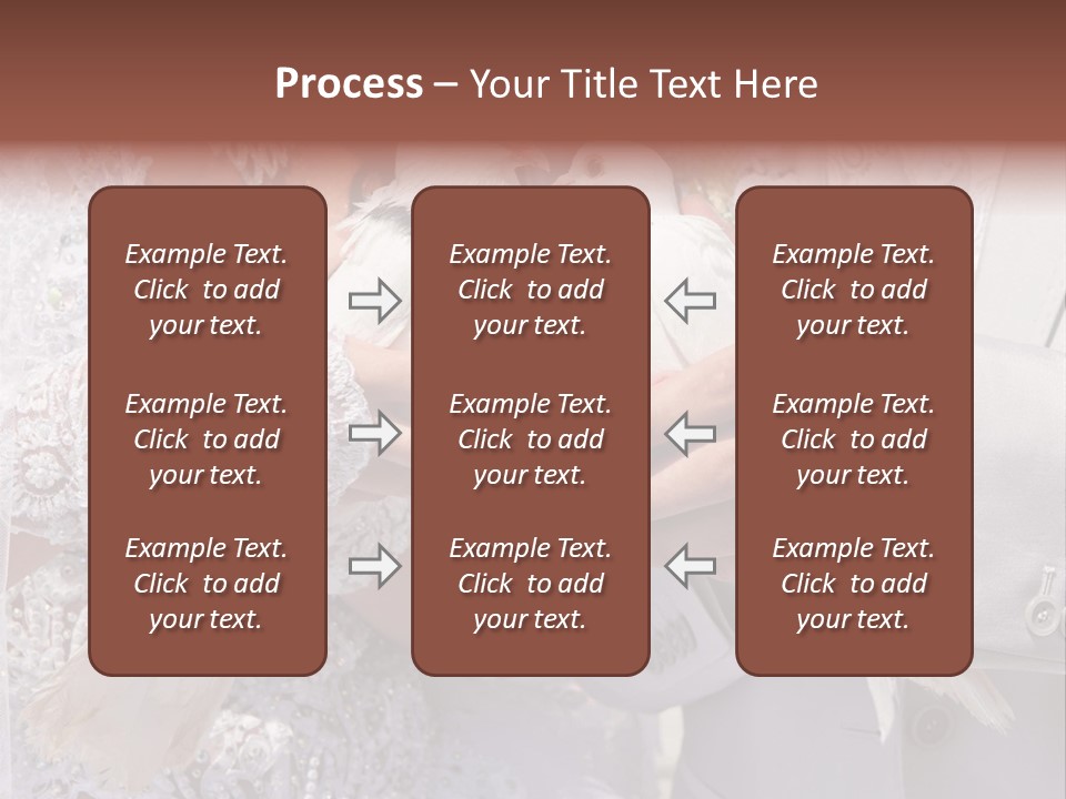 Happy Newlywed Ceremony PowerPoint Template