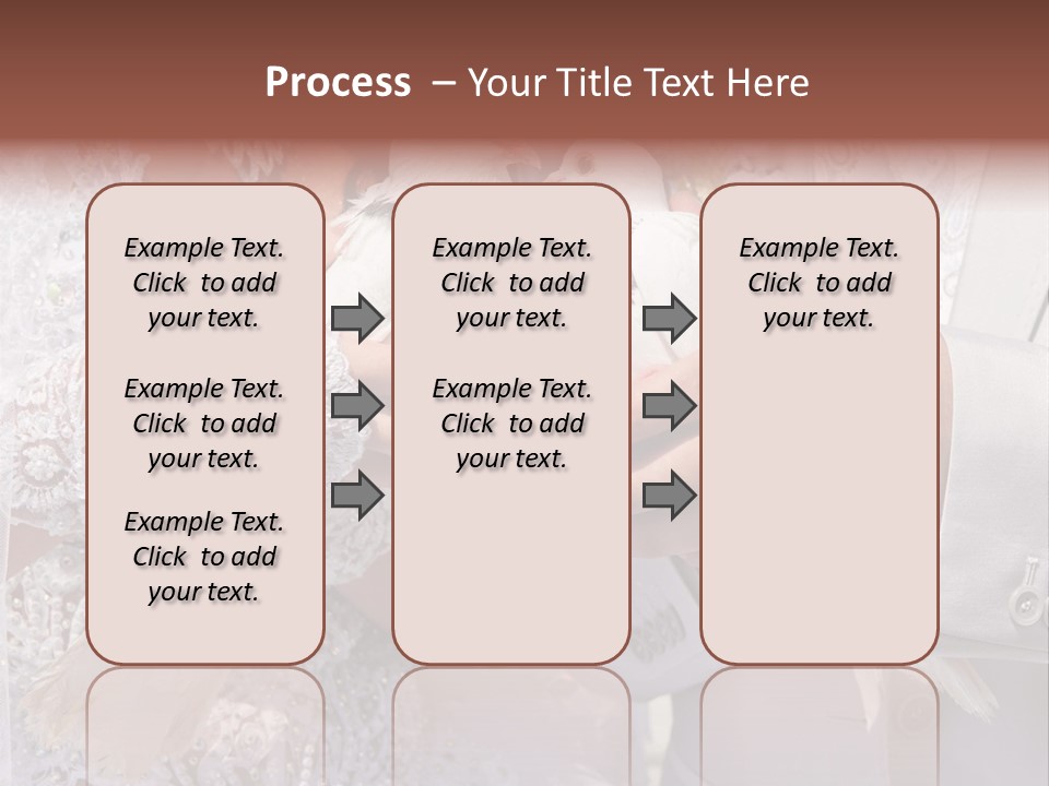 Happy Newlywed Ceremony PowerPoint Template