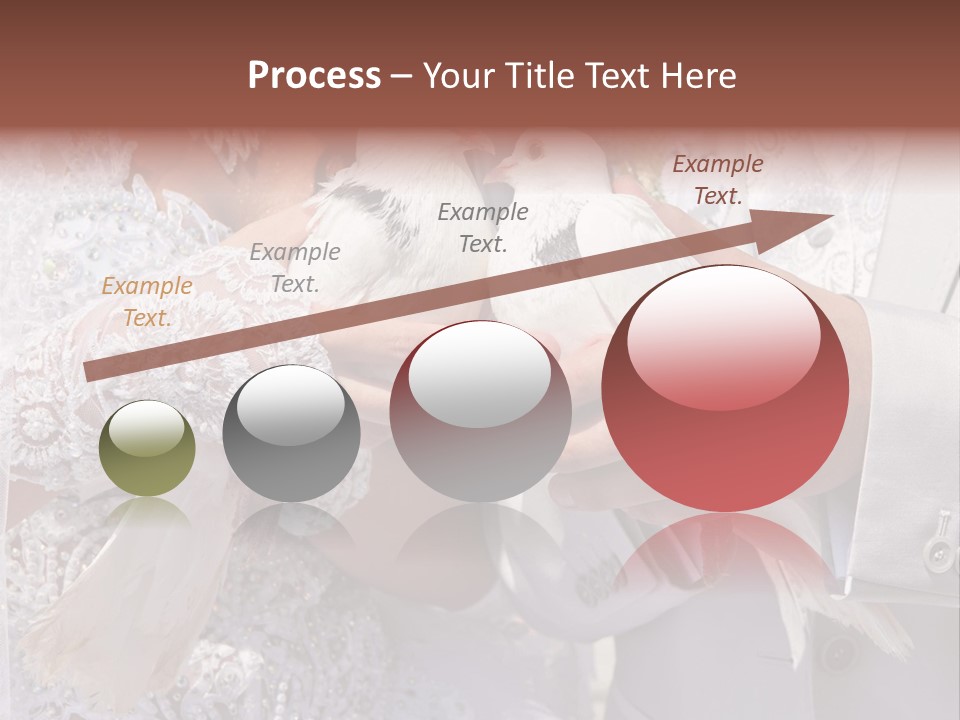 Happy Newlywed Ceremony PowerPoint Template