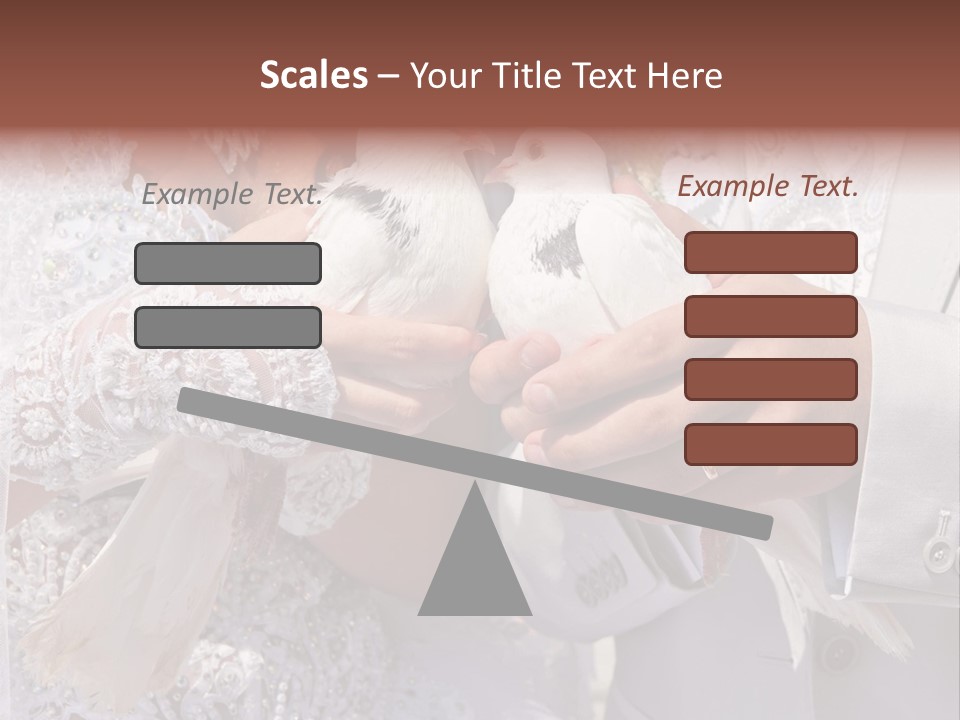 Happy Newlywed Ceremony PowerPoint Template