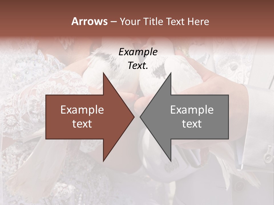 Happy Newlywed Ceremony PowerPoint Template