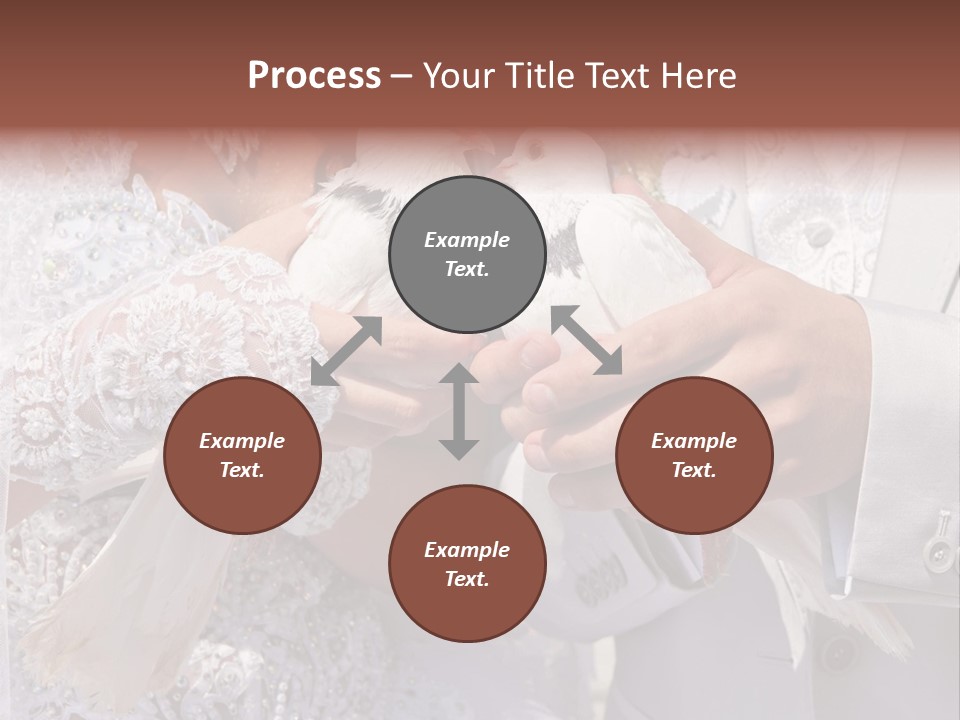 Happy Newlywed Ceremony PowerPoint Template