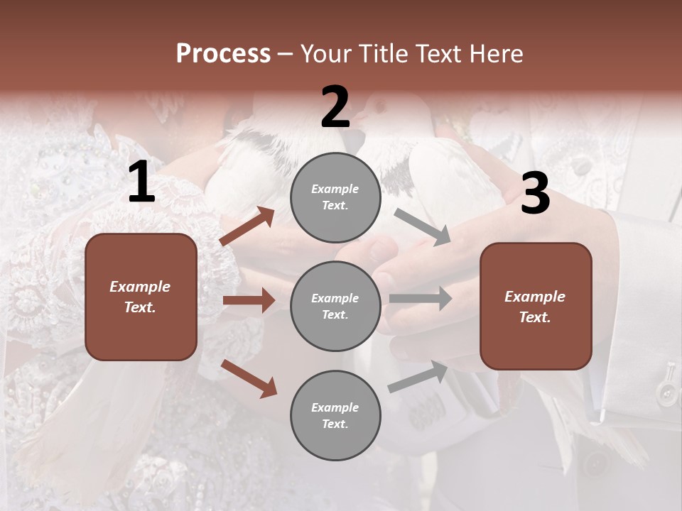 Happy Newlywed Ceremony PowerPoint Template