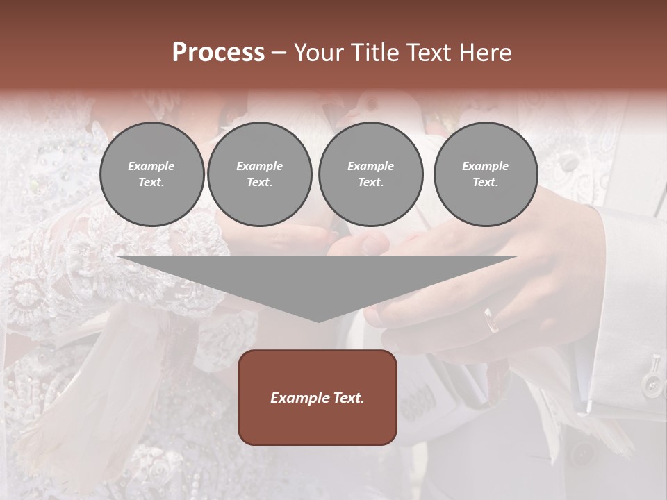 Happy Newlywed Ceremony PowerPoint Template