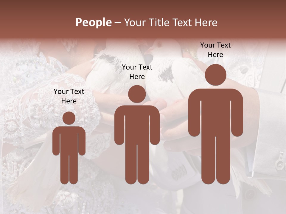 Happy Newlywed Ceremony PowerPoint Template