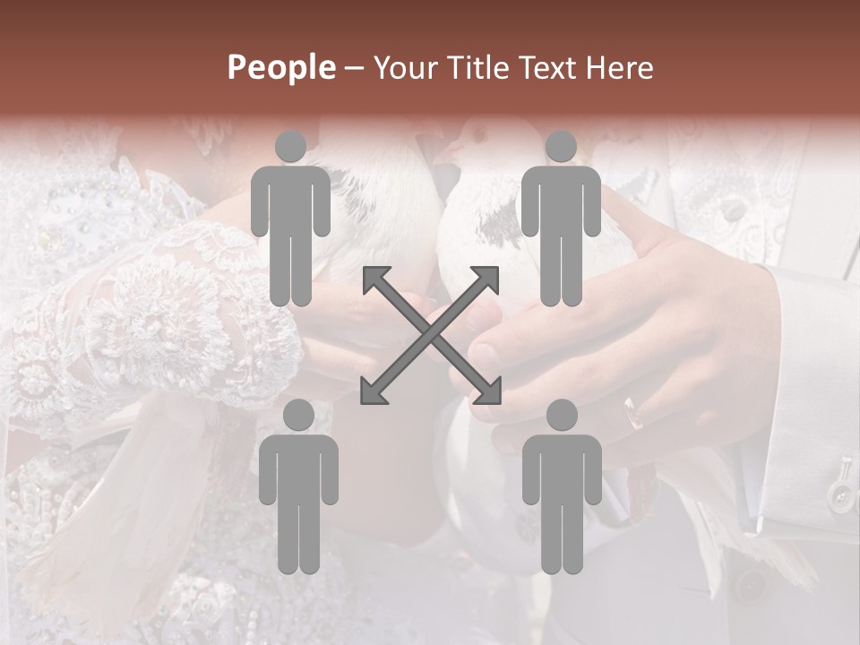 Happy Newlywed Ceremony PowerPoint Template