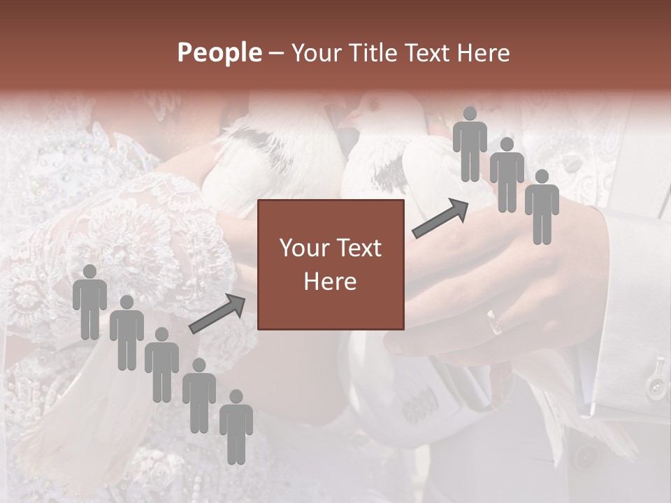 Happy Newlywed Ceremony PowerPoint Template