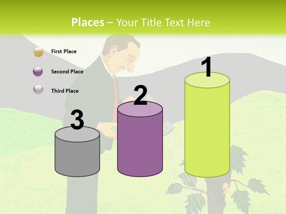 Train Mentor Business PowerPoint Template