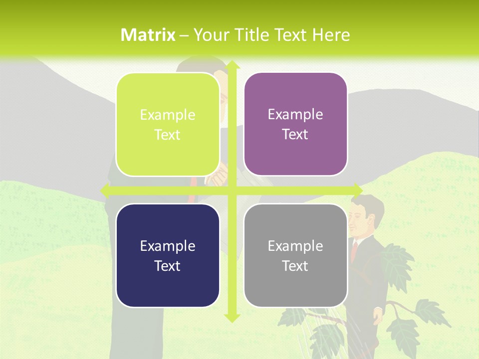 Train Mentor Business PowerPoint Template