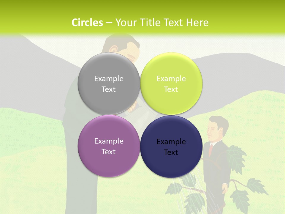 Train Mentor Business PowerPoint Template