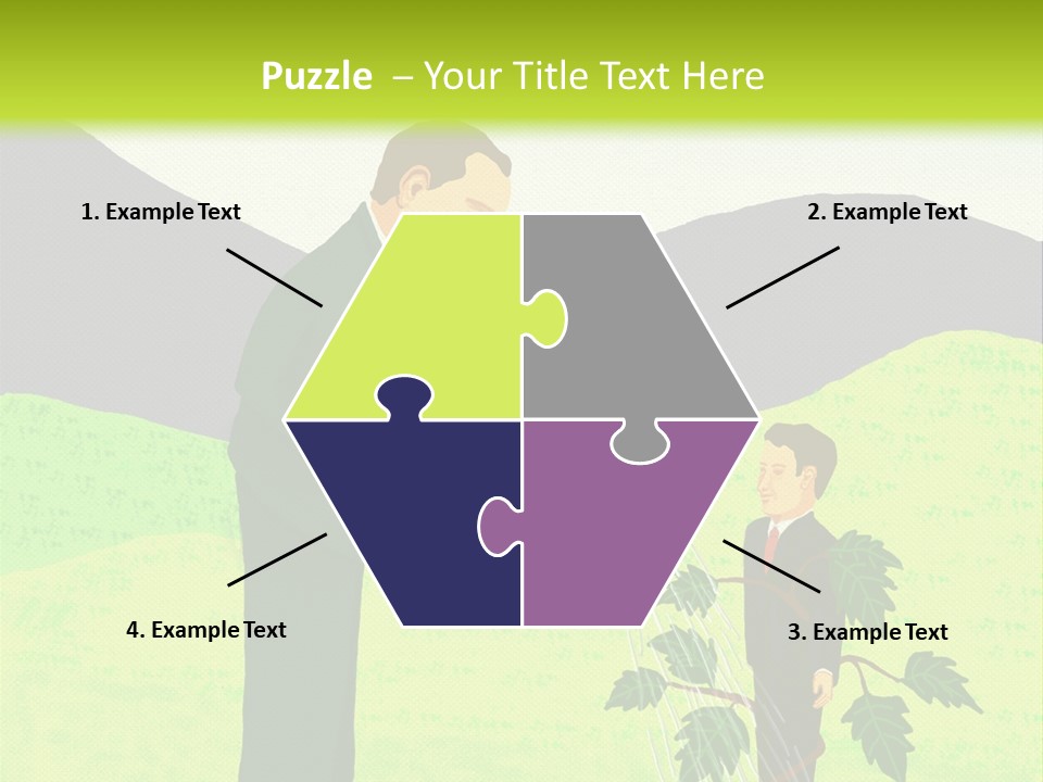 Train Mentor Business PowerPoint Template